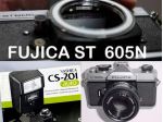 Fotocamera Fujica ST605N, borsa e flash.
