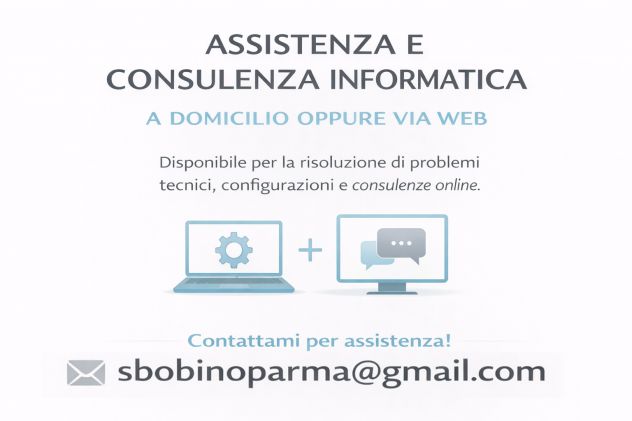 ASSISTENZA / CONSULENZA INFORMATICA