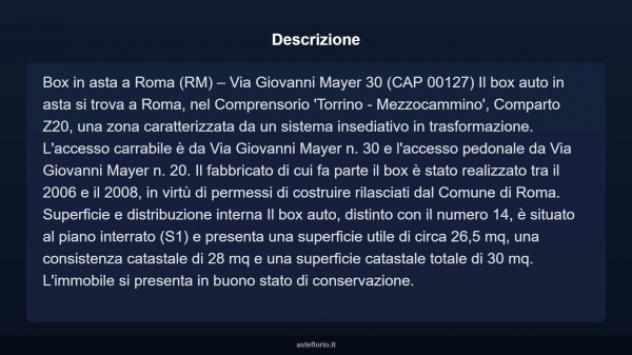 Immobile in asta di 30 m² in vendita a Roma - Foto 4