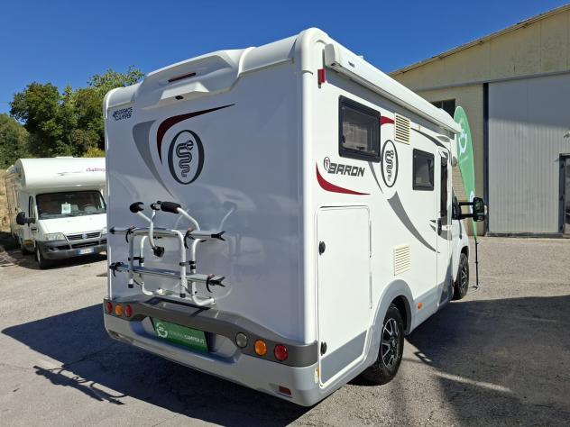 CAMPER ELNAGH CITROEN SEMINTEGRALE GARAGE SEMDINETTE LETTO BASCULANTE CLIMATIZZATORE FOTOVOLTAICO CAMPEGGIO USATI GENERALI 1770 - Foto 4