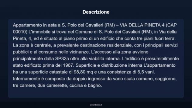 Immobile in asta di 98 m² in vendita a San Polo dei Cavalieri - Foto 4