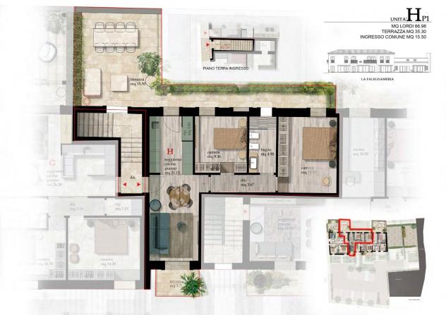 Appartamento in vendita a Cascina 67 mq  Rif: 1217377