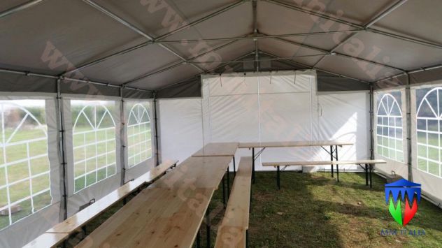 Tendoni Per Feste 5 x 8 Tensostrutture con chiusure con Velcro Sistem - Foto 6