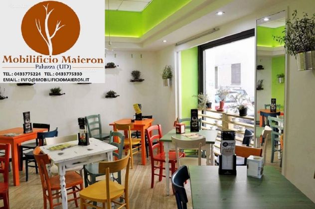 Tavoli Taranto Per Arredamento Bar Ristorante Pizzeria Stile Shabby Chic - Foto 3