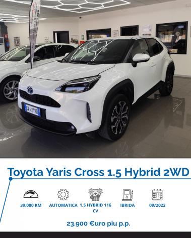 Toyota Yaris Cross 1.5 Hybrid 5p. E-CVT Lounge