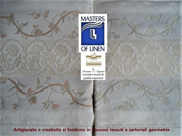Asciugamani fiandra di lino tessuti a telaio 2 + 2 - Foto 9
