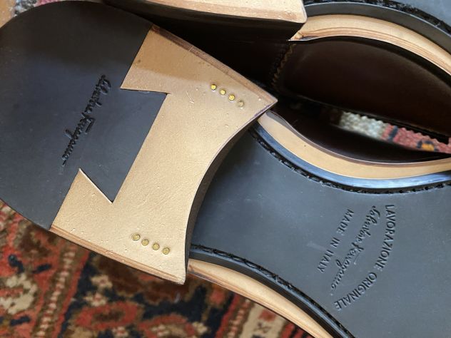Salvatore Ferragamo Scarpe uomo fatte a mano - Foto 5