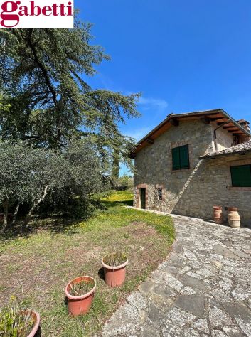 Rif. S2678 - Gaiole in Chianti – San Sano - Indipendente in pietra giardino
