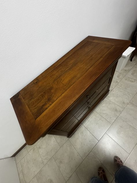 Mobile d’epoca in legno massello – fine ‘800 / primi ’900 – - Foto 3