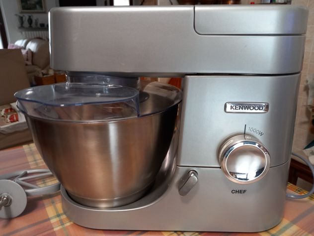 IMPASTATRICE PLANETARIA KENWOOD KVC3110S CON ACCESSORI ACQUISTATI A PARTE - Foto 2