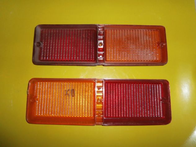 Gemme lenti fanali posteriori Fiat 128 berlina prima serie Rear lights Fiat 128 - Foto 4