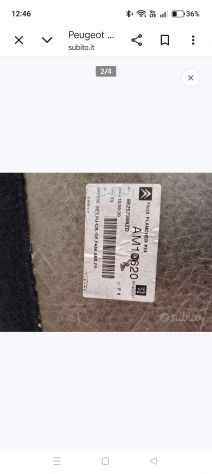 Pannello rigido per bagagliaio Peugeot 2008 II anno 2020 ad oggi . - Foto 3