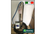 4GS07 POMPA SOMMERSA POZZI LOWARA V230 1HP + CAVO 30MT SALVAMOTORE CONDENSATORE