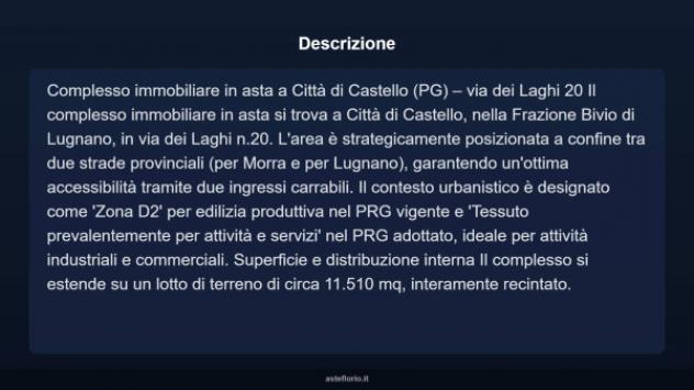Immobile in asta di 11510 m² in vendita a Città di Castello - Foto 4