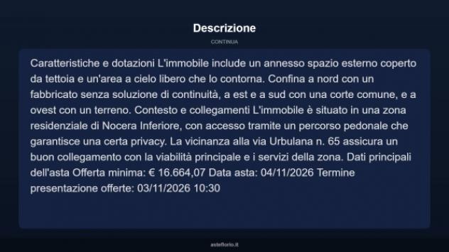 Immobile in asta di 78 m² in vendita a Nocera Inferiore - Foto 16
