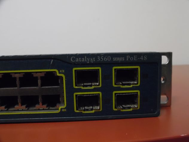 SWITCH USATO,FUNZIONANTE,PROFESSIONALE,MARCA"CISCO SYSTEMS"MODELLO CATALYST WS-C - Foto 6