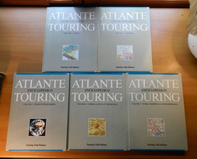 Atlante Enciclopedico Touring 1-2-3-4-5 TCI Opera completa - Foto 9