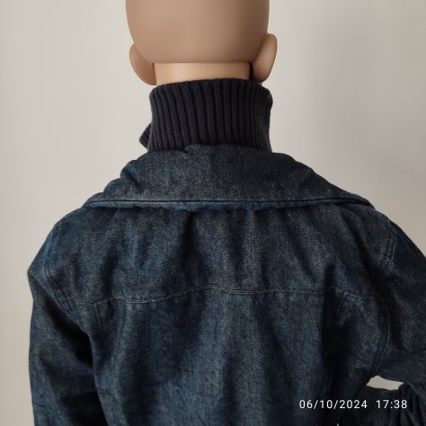 Cappotto jeans trapuntato Ladysoul - Foto 6