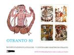 OTRANTO 80 - V° CENTENARIO MARTIRI D'OTRANTO MANIFESTAZIONI FILATELICHE