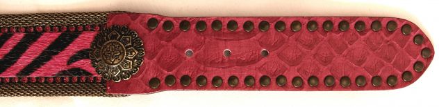 ORIGINALE NANNI - CINTURA DA DONNA ZEBRATA - Foto 2