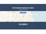 Immobile in asta di 324 m², box auto in vendita a Civitanova Marche