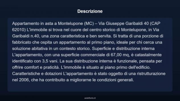 Immobile in asta di 52 m² in vendita a Montelupone - Foto 3