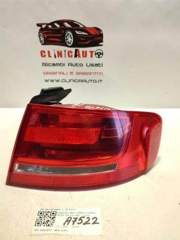 STOP FANALE POSTERIORE DESTRO AUDI A4 Berlina 8K5945096D CAG (0710)