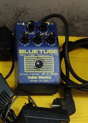 pedale distorsione BLUE TUBE