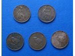ALFA 140 - INGHILTERRA FARTHING 5 MONETE DESCRIZIONE