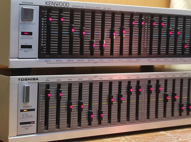 KENWOOD – Toshiba - Equalizzatore grafico 10 + 10 Bande - Foto 5