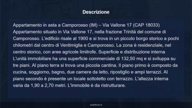 Immobile in asta di 132 m² in vendita a Camporosso - Foto 12