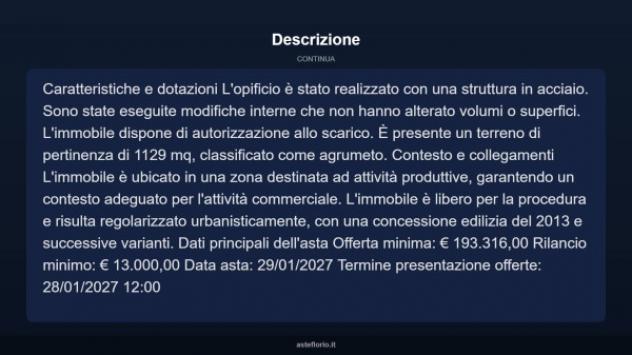 Immobile in asta di 893 m² in vendita a Floridia - Foto 4