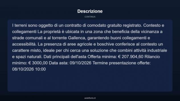 Immobile in asta di 4189 m² in vendita a San Colombano Belmonte - Foto 9