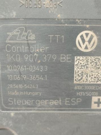 CENTRALINA ABS AUDI A3 Sportback (8PA) 1K0907379BE 1K0614517CP CAYB diesel 1598 (0815) - Foto 4