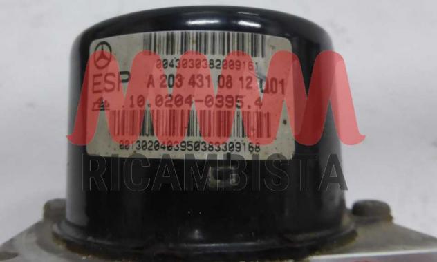 A2095452532 Mercedes Classe C W203 centralina gruppo pompa ABS ESP - Foto 2