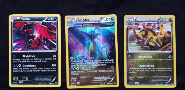 Carte Pokemon lotto 5 carte rare come da foto, leggere bene descrizione - Foto 4