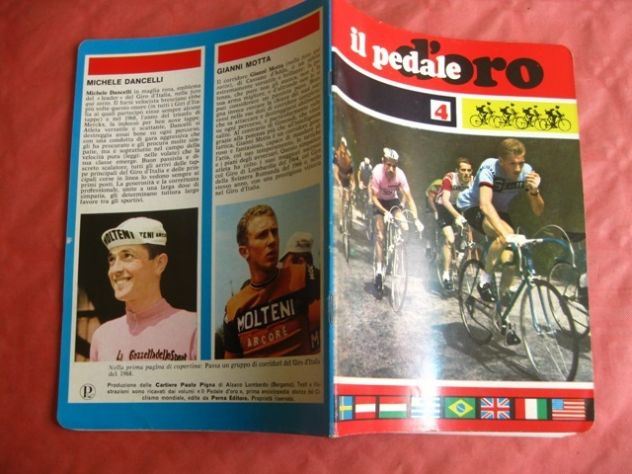 4 quaderni completi e non usati- Serie"IL PEDALE D'ORO" - Anni '70 - Foto 5