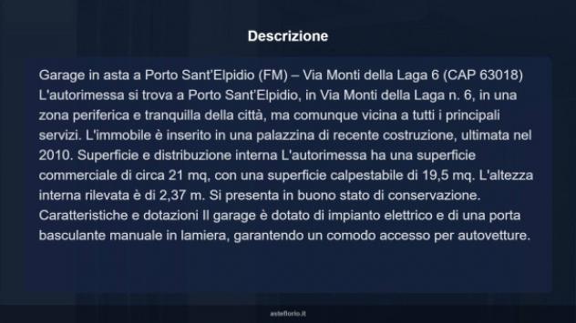 Immobile in asta di 21 m² in vendita a Porto Sant'Elpidio - Foto 8