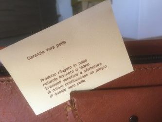 Valigetta in vera pelle artigianale - Foto 2