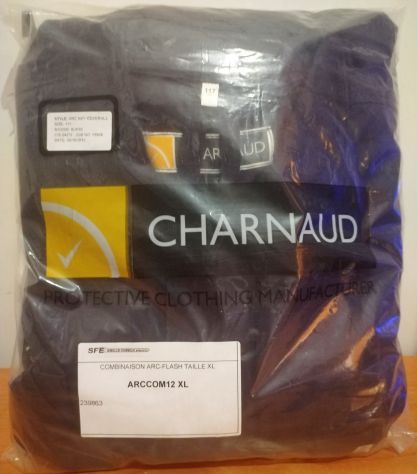 Tuta protettiva contro l'arco elettrico CHARNAUD SURVIVE-ARC cat 2 – tg XL - Foto 6