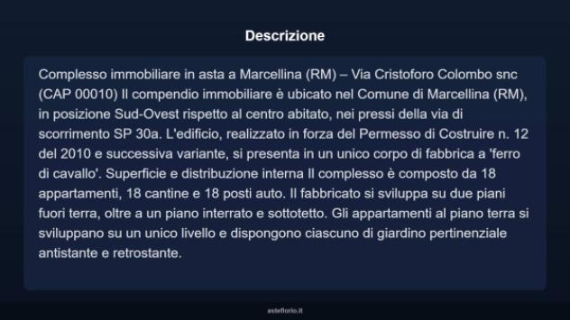 Immobile in asta di 360 m² in vendita a Marcellina - Foto 9
