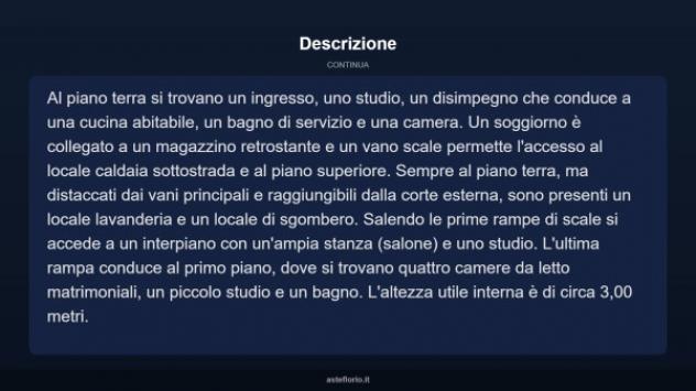 Immobile in asta di 343 m² con più di 5 locali in vendita a Massa - Foto 6