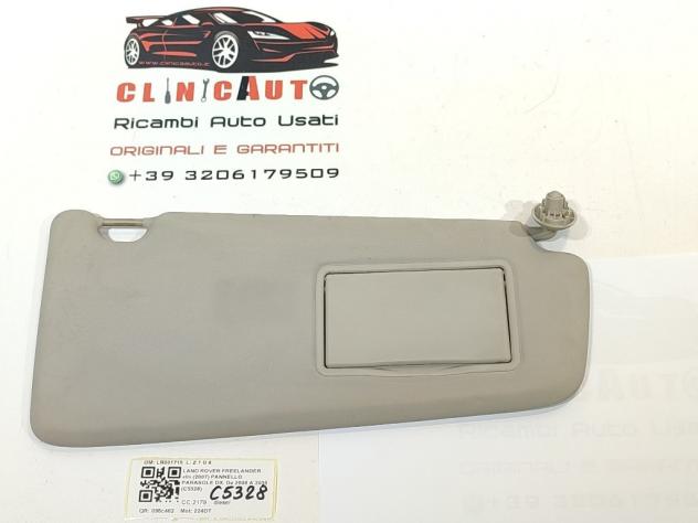 PARASOLE ALETTA LATO PASSEGGERO LAND ROVER Freelander 3° Serie LR001715 224DT (0611)