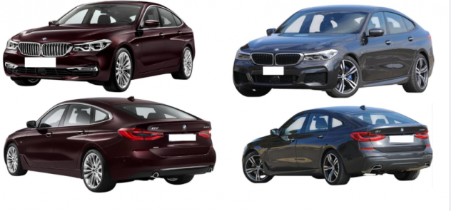 MUSATA COMPLETA ANTERIORE FRONTALE BMW SERIE 6 G32 GT 2017