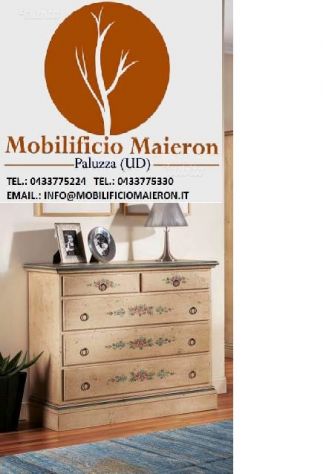 Mobili Rustici in Legno Shabby Chic : Comò 5 Cassetti cod 001 Nuovi Non Usati - Foto 2