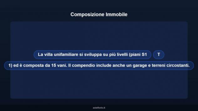 Immobile in asta di 372 m², box auto in vendita a Rignano Flaminio - Foto 11