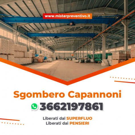 Sgombero Capannoni Como - Gratis o a pagamento