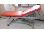 Lettino arancione elettrico, alzabile