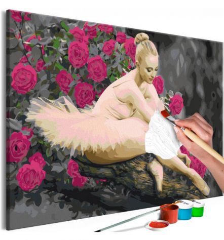 Quadro Fai Da Te 60x40 Cm. Floreal N. 17 Arredalacasa Spedizione Gratis