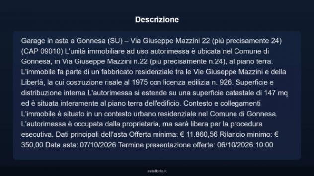 Immobile in asta di 147 m² in vendita a Gonnesa - Foto 4